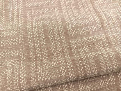 平和屋着物■上質な紬　幾何学文様　正絹　逸品　BAAX9186yc