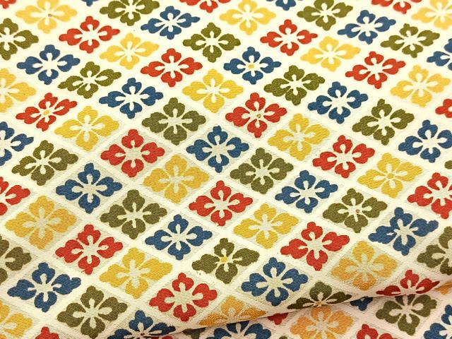 平和屋着物■上質な小紋　型染め　花菱文　正絹　逸品　BAAX9195yc