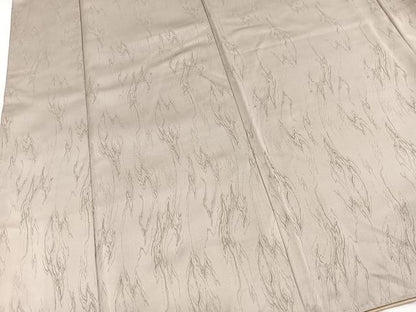 平和屋着物■上質な色無地　墨流し地紋　潤色　正絹　逸品　BAAX9199yc