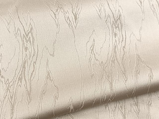 平和屋着物■上質な色無地　墨流し地紋　潤色　正絹　逸品　BAAX9199yc