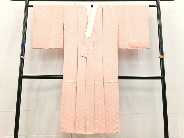 平和屋着物■長襦袢　袷　七宝文　正絹　逸品　未使用　BAAX9206yc