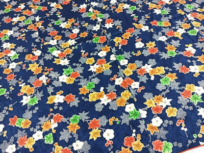 平和屋着物■上質な小紋　草花文　金彩　正絹　逸品　BAAX9207yc