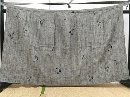 平和屋着物■上質な紬　二部式　鈴文　正絹　逸品　BAAX9212yc
