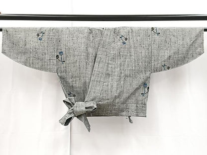 平和屋着物■上質な紬　二部式　鈴文　正絹　逸品　BAAX9212yc