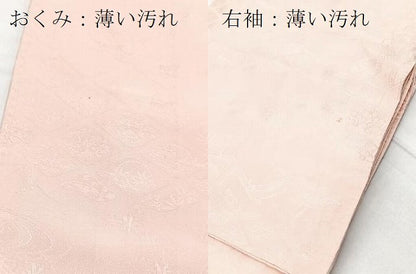 平和屋着物■上質な色無地　風景地紋　虹色　正絹　逸品　BAAX9220yc