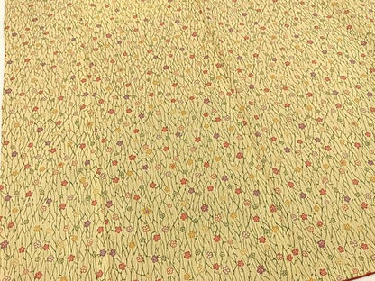 平和屋着物■小紋　桜散らし　洗える着物　BAAX9228yc