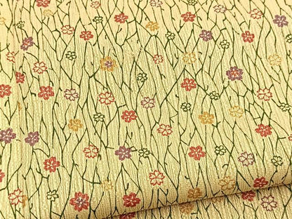 平和屋着物■小紋　桜散らし　洗える着物　BAAX9228yc