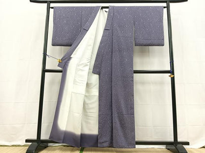 平和屋着物■小紋　丸文　洗える着物　BAAX9230yc