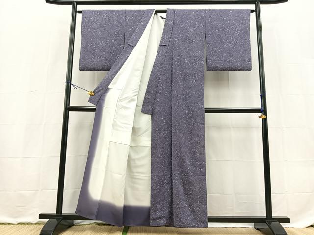 平和屋着物■小紋　丸文　洗える着物　BAAX9230yc