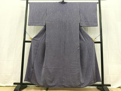 平和屋着物■小紋　丸文　洗える着物　BAAX9230yc