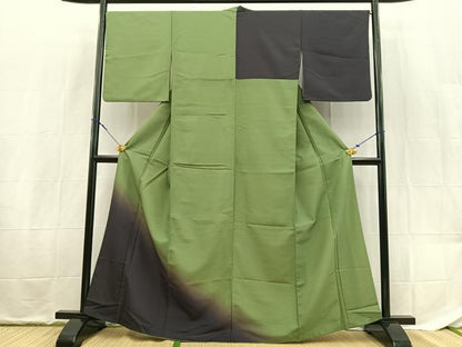 平和屋着物■訪問着　霞文　暈し染め　洗える着物　BAAX9256yc