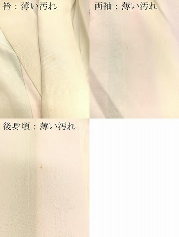 平和屋着物■長襦袢　無双仕立て　花間道地紋　暈し染め　洗える着物　BAAX9271yc