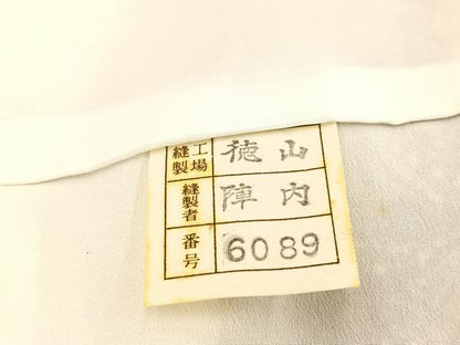 平和屋着物■小紋　風景樹林文　洗える着物　BAAX9288yc