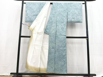 平和屋着物■小紋　草木文　洗える着物　BAAX9303yc