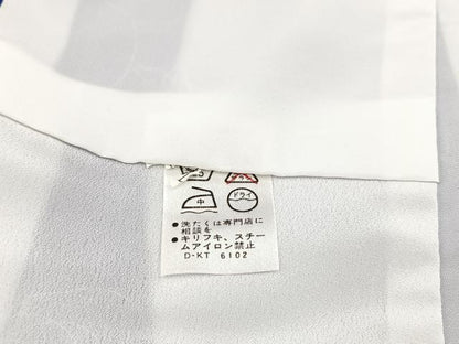 平和屋着物■訪問着　孔雀花文　暈し染め　金彩　洗える着物　BAAX9314yc