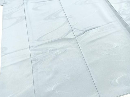 平和屋着物■色無地　流水地紋　ライトブルー色　洗える着物　BAAX9325yc