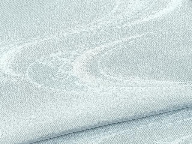 平和屋着物■色無地　流水地紋　ライトブルー色　洗える着物　BAAX9325yc