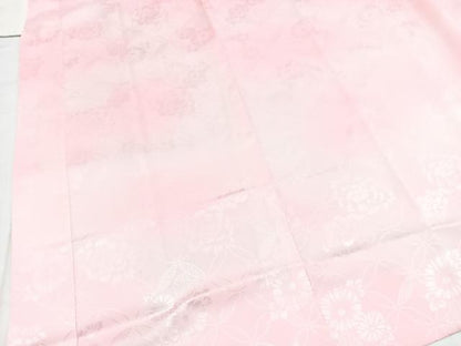 平和屋着物■振袖用長襦袢　無双仕立て　七宝花地紋　暈し染め　洗える着物　BAAX9326yc
