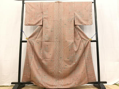 平和屋着物■小紋　玩具文　洗える着物　BAAX9328yc