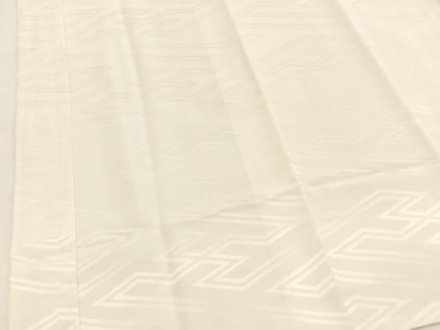 平和屋着物■長襦袢　袷　紗綾形地紋　洗える着物　BAAX9393yc