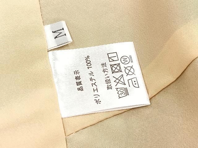 平和屋着物■小紋　分銅繋ぎ文　洗える着物　BAAX9409yc