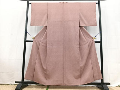 平和屋着物●江戸小紋　鮫小紋柄　洗える着物　BAAX9415yc