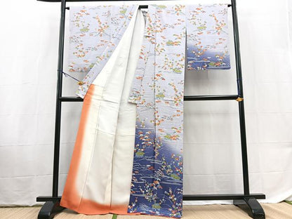 平和屋着物■訪問着　松竹梅御所解文　暈し染め　金彩　正絹　逸品　BAAX9434yc