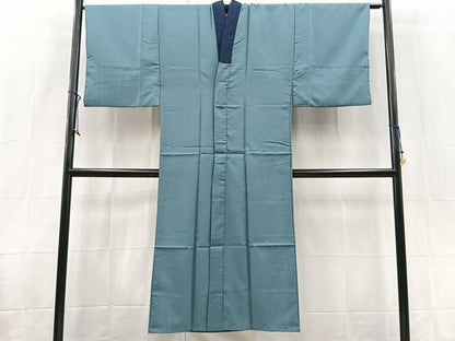 平和屋着物■男性　長襦袢　無双仕立て　一富士二鷹　金彩　洗える着物　BAAX9441yc