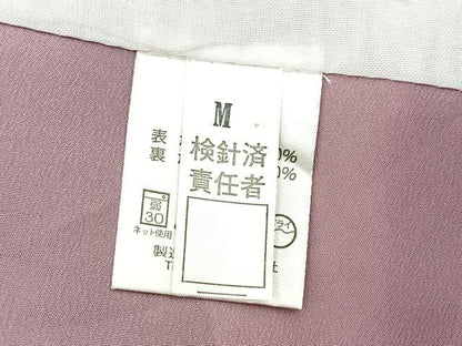 平和屋着物■小紋　草花文　洗える着物　BAAX9452yc
