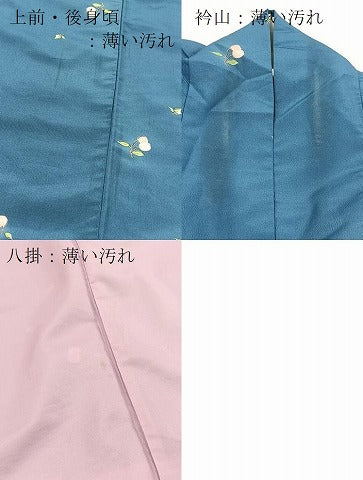 平和屋着物■小紋　成り物　洗える着物　BAAX9458yc
