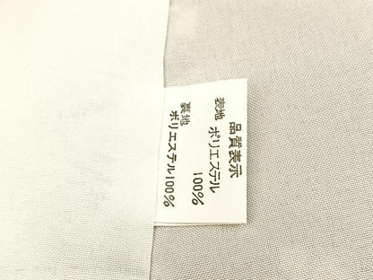 平和屋着物■小紋　花丸文　蛍暈し　洗える着物　BAAX9488yc