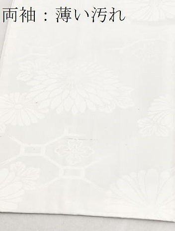 平和屋着物■長襦袢　無双仕立て　亀甲花文　洗える着物　未使用　BAAX9496yc