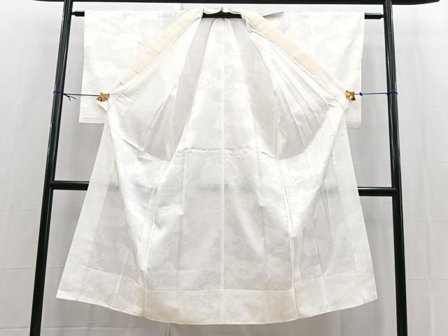 平和屋着物■長襦袢　無双仕立て　亀甲花文　洗える着物　未使用　BAAX9496yc