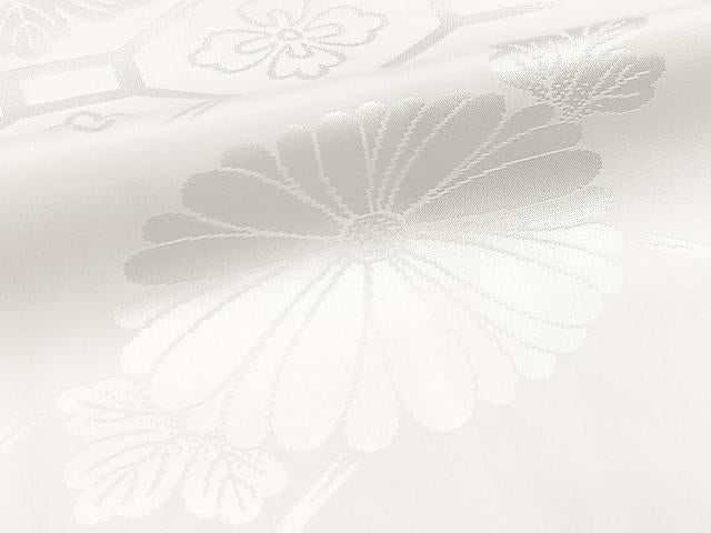 平和屋着物■長襦袢　無双仕立て　亀甲花文　洗える着物　未使用　BAAX9496yc