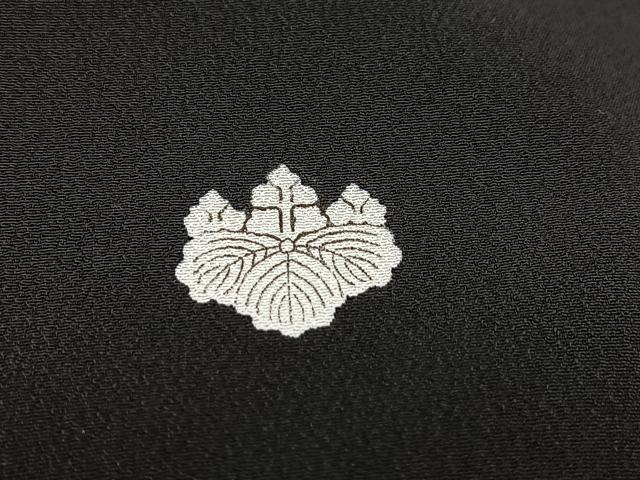 平和屋着物■黒留袖　松竹梅風景文　金彩　洗える着物　BAAX9509yc