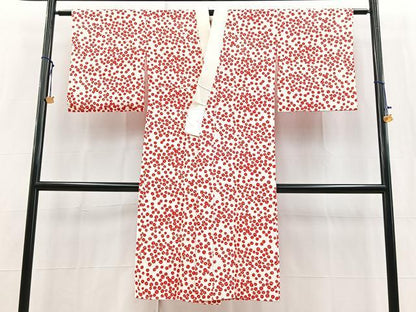 平和屋着物■長襦袢　無双仕立て　鈴文　正絹　逸品　BAAX9521yc