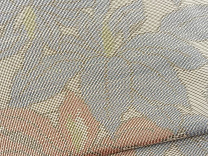 平和屋着物■本場大島紬　花尽くし　正絹　逸品　未使用　BAAX9535yc