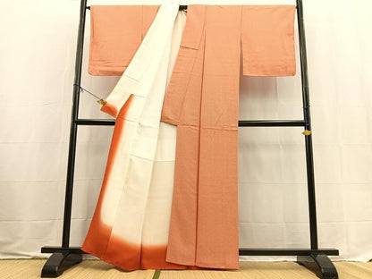 平和屋着物■江戸小紋　網代文　正絹　逸品　BAAX9553yc