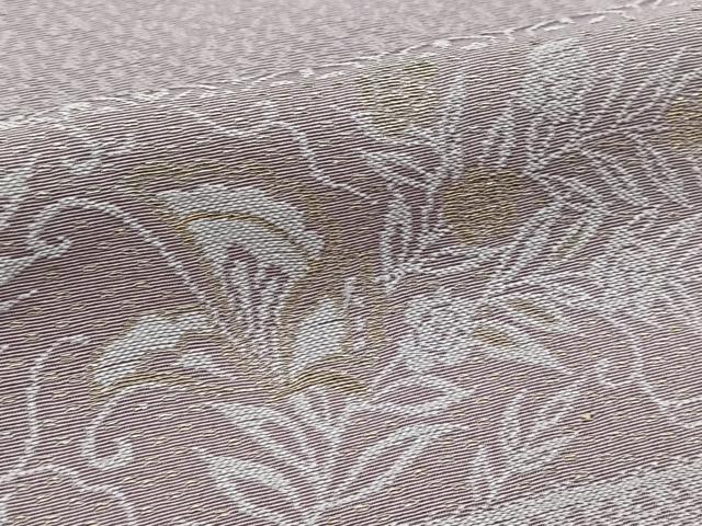 平和屋着物■色留訪問着　寿光織　更紗花蝶文　金彩　正絹　逸品　BAAX9586yc
