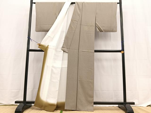 平和屋着物●江戸小紋　作家物　鮫小紋柄　正絹　逸品　未使用　BAAX9602yc
