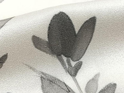 平和屋着物■訪問着　手描き　草花文　暈し染め　正絹　逸品　BAAX9635yc
