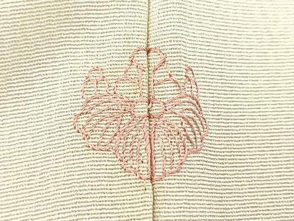 平和屋着物●訪問着　地紙花文　暈し染め　金彩　正絹　逸品　BAAX9640yc