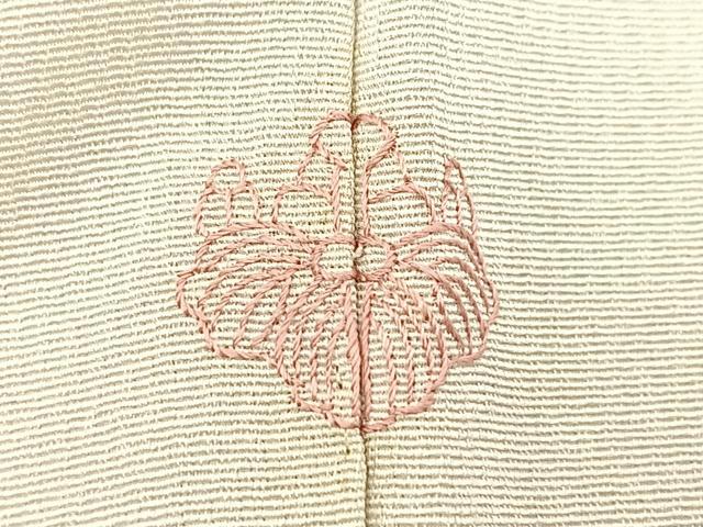 平和屋着物●訪問着　地紙花文　暈し染め　金彩　正絹　逸品　BAAX9640yc