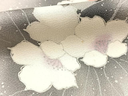 平和屋着物■訪問着　草花文　暈し染め　正絹　逸品　BAAX9654yc