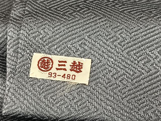 平和屋着物●豪華色留袖　立波草花文　シルエット　金彩　三越扱い　正絹　逸品　未使用　BAAX9659yc