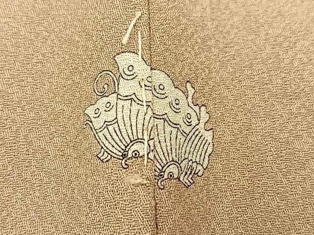 平和屋着物■染師　故・山代谷隆　訪問着　寿光織　霞文　暈し染め　正絹　逸品　未使用　BAAX9671yc