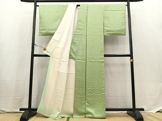 平和屋着物■江戸小紋　吉祥小紋柄　正絹　逸品　BAAX9682yc