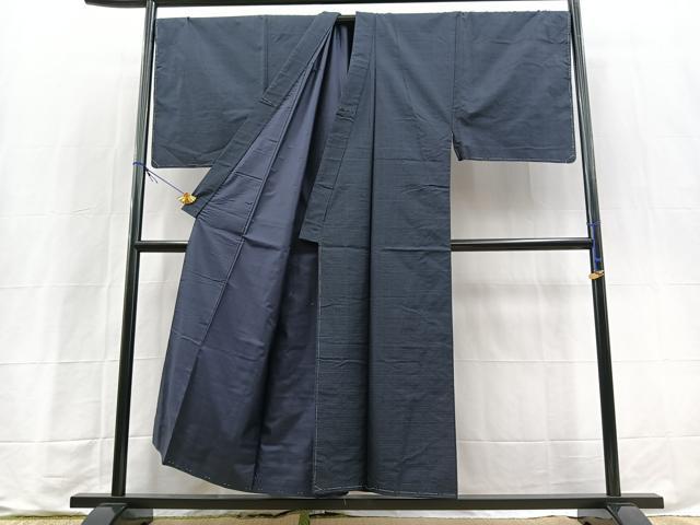 平和屋着物●男性　本場大島紬　アンサンブル　長羽織　80亀甲　総詰め　キングサイズ　証紙付き　正絹　逸品　BAAX9706yc