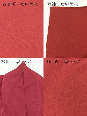 平和屋着物■訪問着　手描き　草花文　暈し染め　金彩　正絹　逸品　BAAX9709yc