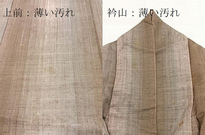 平和屋着物■上質な紬　霞文　正絹　逸品　BAAX9736yc